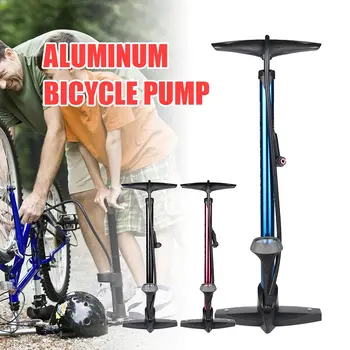 

Bicycle Pump With Pressure Gauge Bike Pump Aluminum Bicycle Air Pump For Schrader Valve For Presta Valve Pumps For Bicycle