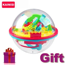 100 Steps 3D puzzle Ball Magic Intellect Ball with gift educational toys Puzzle Balance Logic Ability Game For Children adults