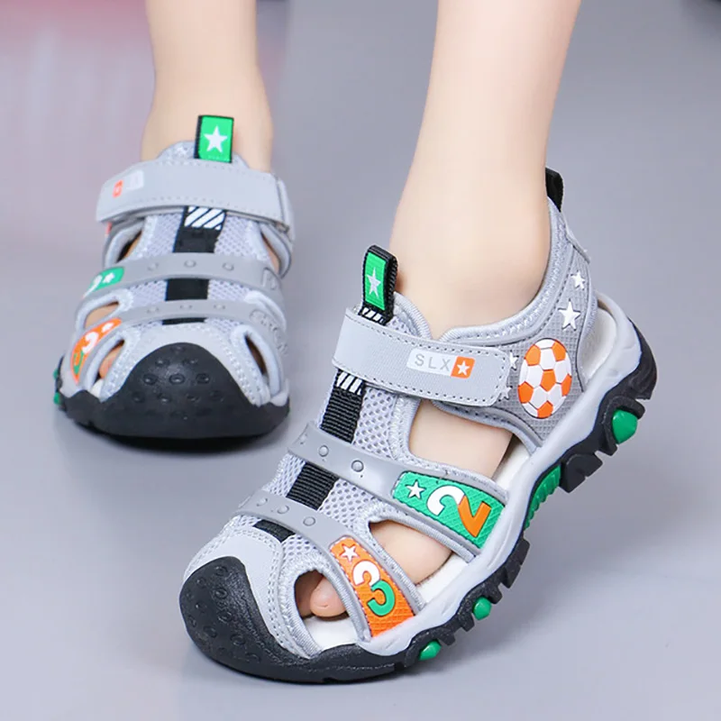 

Fashion Sandals 2019 New Big Children'S Head Soft And Thick Bottom Comfortable Children'S Shoes Shoes Unisex Children'S Shoes