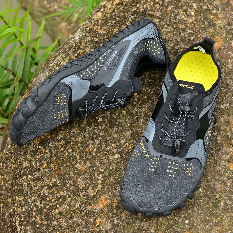 Summer New Men Beach Sandals Upstream Aqua Water Shoes Man Quick Drying River Sea Slippers Diving Swimming Socks Tenis Masculino
