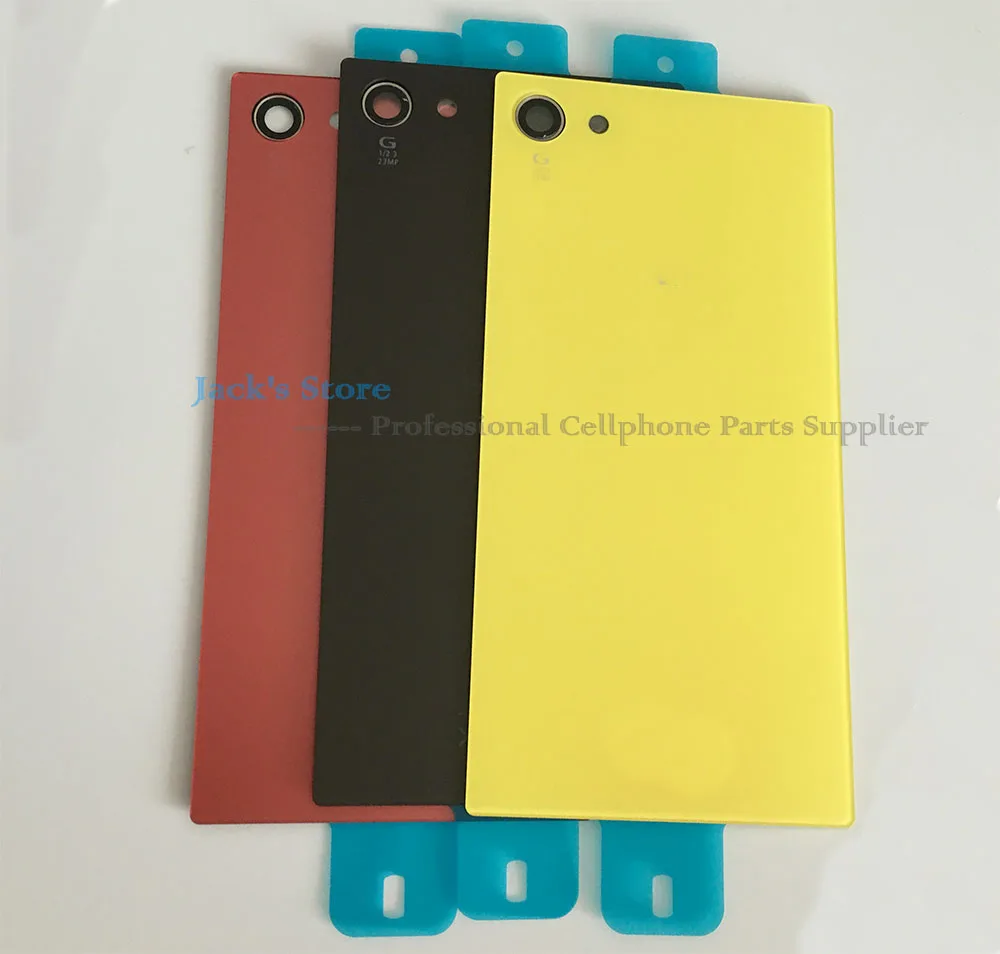 Матовая задняя крышка для sony Xperia Z5 Compact стекло батарейный отсек Mini E5803 E5823 с