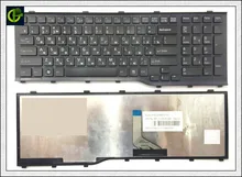 New RU Russian Keyboard For Fujitsu Lifebook AH532 A532 N532 NH532 Black With Frame Laptop Keyboard MP-11L63SU-D85 CP569151-01
