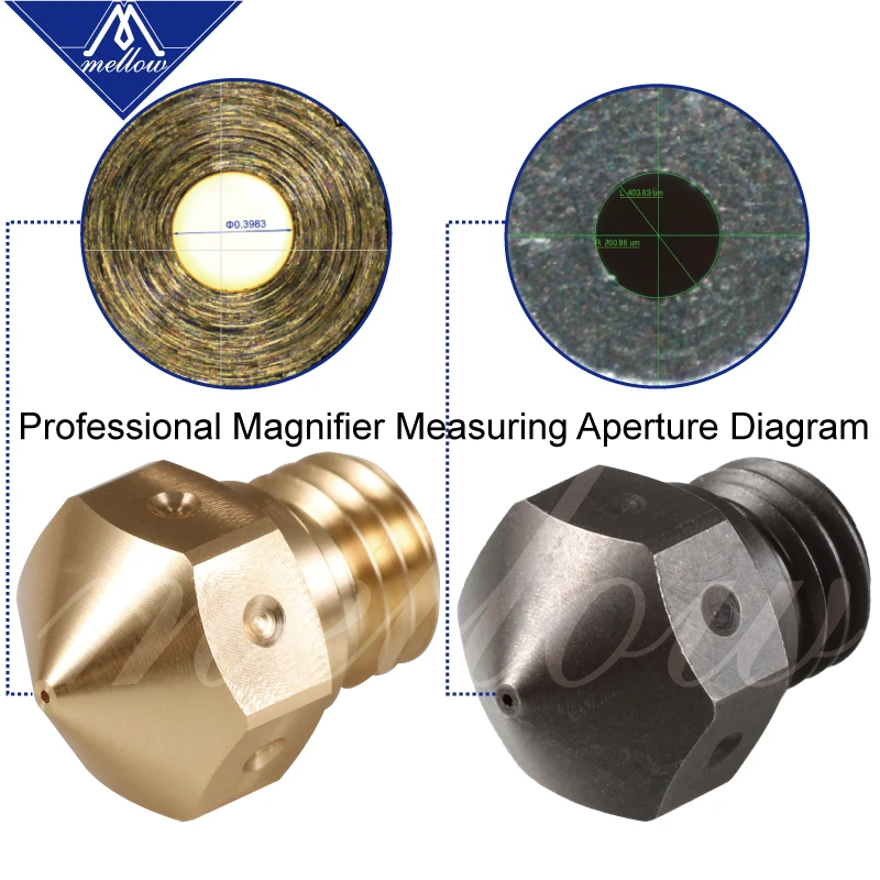 1 шт. мягкий высококачественный Micro Swiss Mk10 латунь/закаленная сталь M7 насадка для 3d принтера Flashforge/ctc/wanhao Swiss Hotend комплект