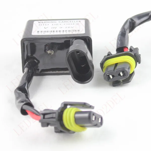 HID Xenon комплект Ошибка Декодер Can bus компьютер Предупреждение жгут компенсатор