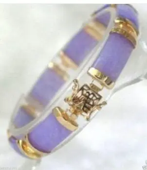 

FREE SHIPPING>>>@@ shipping>>>>Beautiful Chinese lavender color stone bracelet