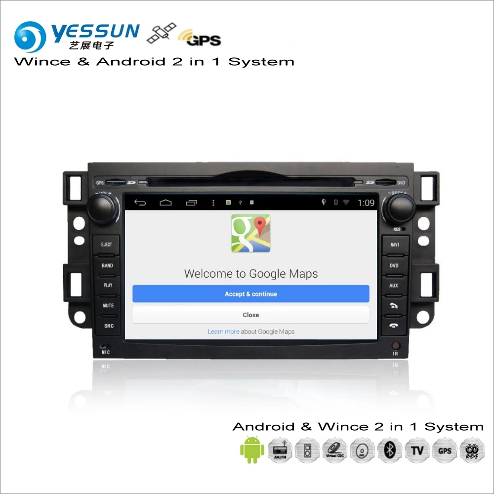 Clearance YESSUN For Chevrolet Captiva / Epica 2006~2012 Car Android Multimedia Radio CD DVD Player GPS Map Navigation Audio Video Stereo 1
