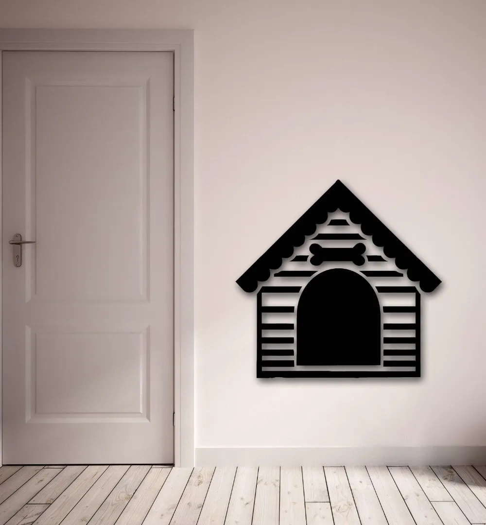 Wall Stickers Vinyl Decal Doghouse Home for Dogs Animal Love Petsin