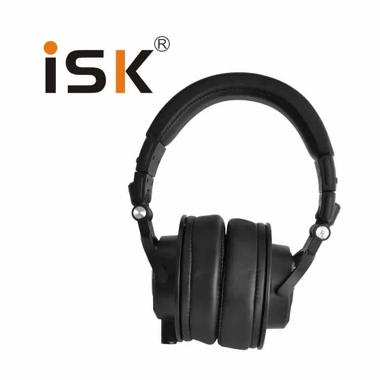 Новинка ISK MDH9000 Hifi Hd монитор наушники полностью закрытого типа для компьютера Запись Мониторинг наушники с 50 мм драйверами