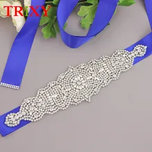 TRiXY A233, женские Стразы, пояс для невесты, свадебные аксессуары, пояс для невесты, свадебные пояса, аксессуары для невесты