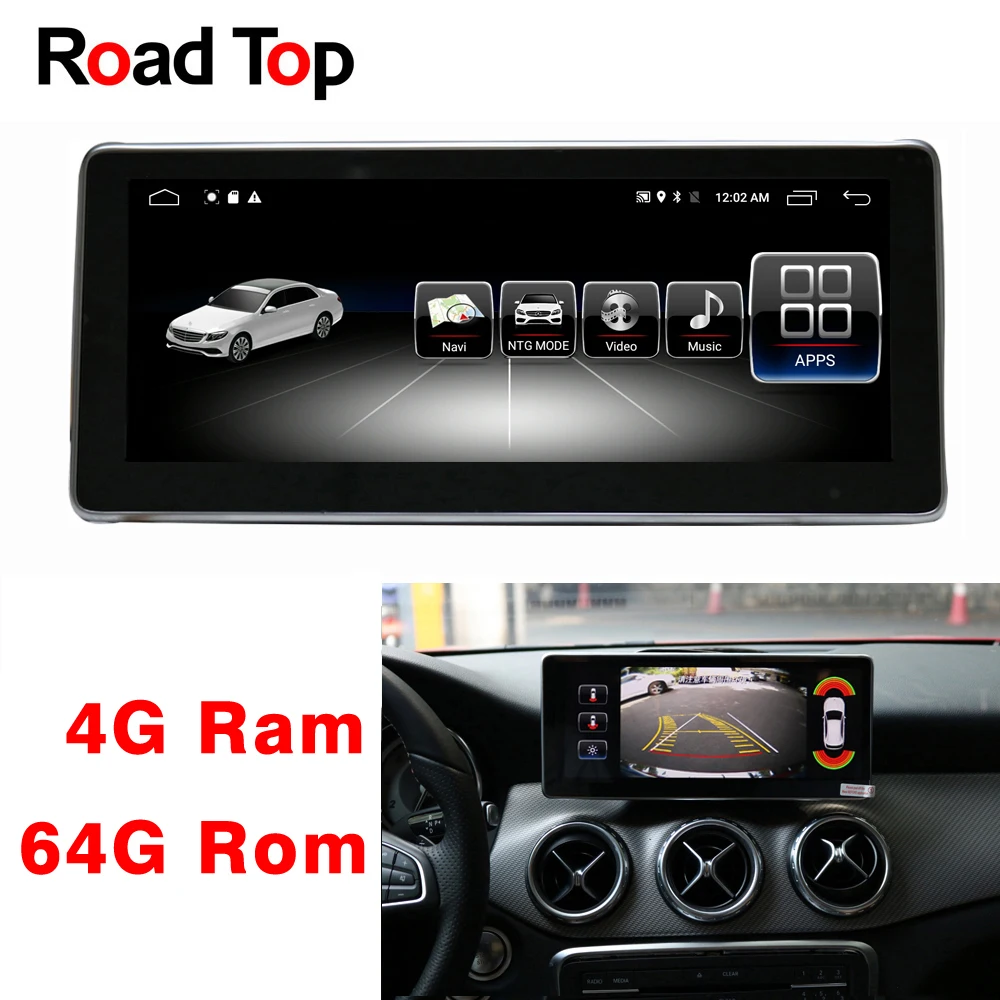 

10.25" Android 8 Display for Mercedes Benz CLA C117 X117 Car Radio Multimedia Monitor GPS Navigation Bluetooth Head Unit Screen