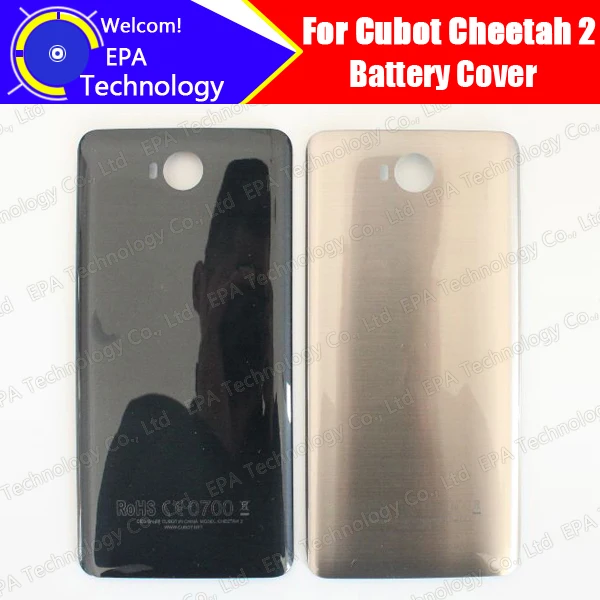 Cubot Cheetah 2 Крышка батарейного отсека 100% оригинальный новый прочный Чехол для