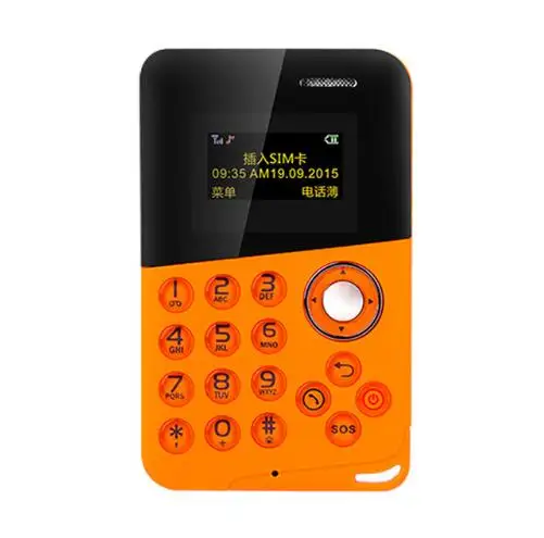 Оптовая продажа 10 шт./лот Mini Card телефон AEKU M8 цветной экран Bluetooth сообщение Quad Band Low