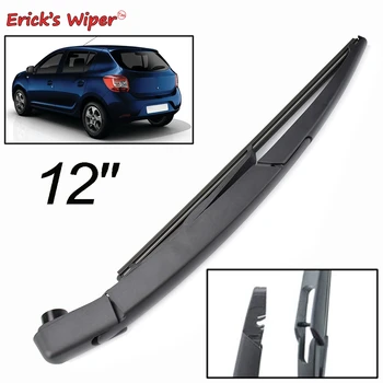 

Erick's Wiper 12" Rear Wiper Blade & Arm Set Kit For Dacia Renault Sandero MK2 2012 - 2020 Windshield Windscreen Rear Window