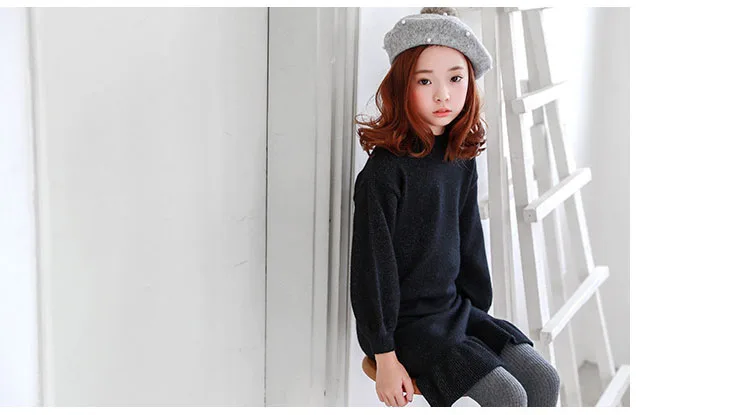 knitting sweater dresses for girls 11 10 years ruffles long sleeve little big girls princess dresses kids teenagers clothing  5 6 7 8 9 10 11 12 13 14 15 16 years little teenage big girls  children dress girls princess dress girls dress kids (2)