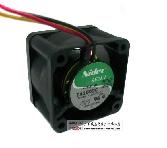 

For Nidec 4028 4 dual ball diy 1u server fan