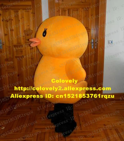 ナイーブオレンジアヒルアヒルの子鳥漫画のキャラクターマスコット大人マスコット衣装黒靴ショート羽脂肪腹番号zz2980 Fs Costume Mascot Adult Cartoon Adultbird Wings Costume Aliexpress