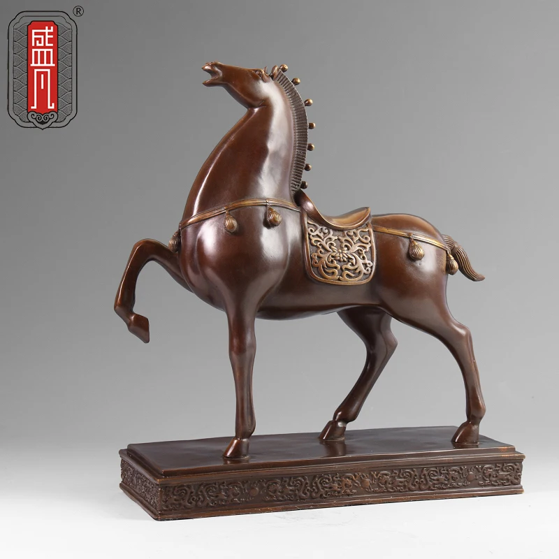 

Where a Home Furnishing Sheng Ma copper ornaments decoration crafts decoration office room