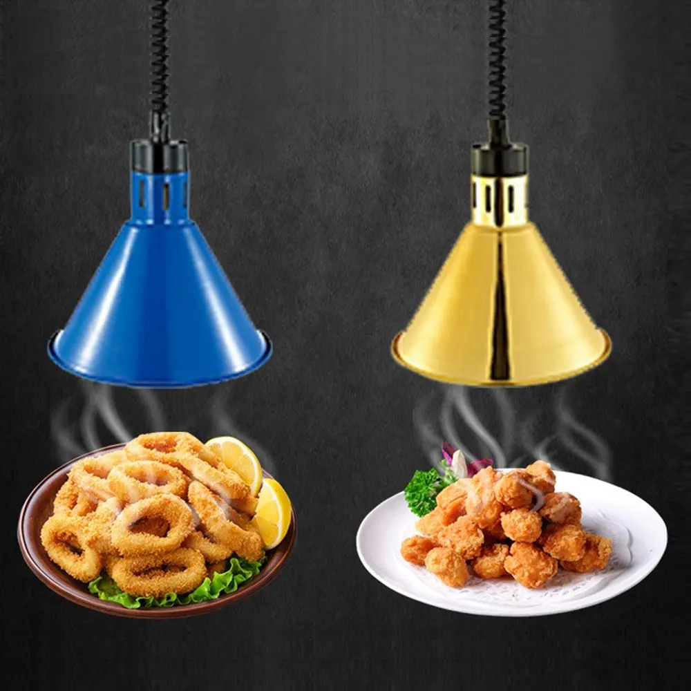 Heat Lamp 250W Electric heat lamp food heat preservation Pendant Light adjustable kitchen fixtures