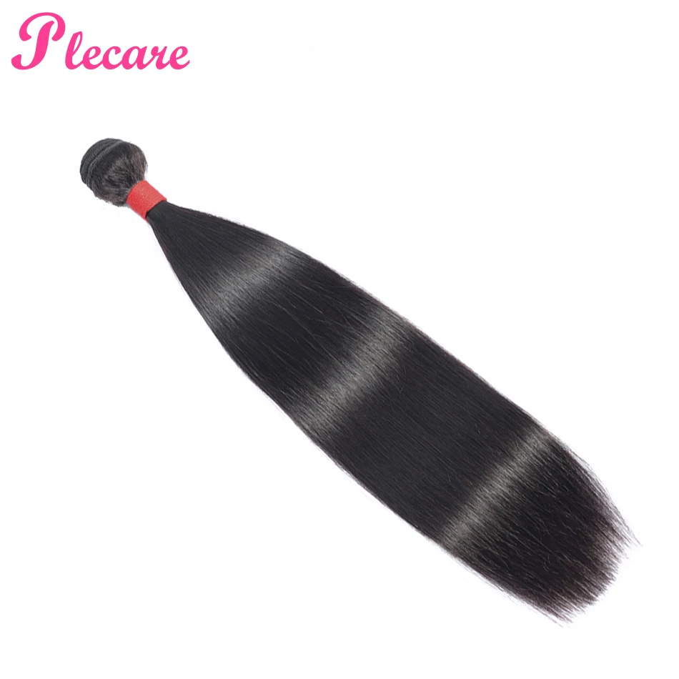

Plecare Peruvian Straight 100% Human Hair Weave Bundles 8-26 Inch Non-Remy Natural Color Hair Extensions Free Shipping