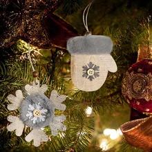 

2018 New Year Cartoon Animal Snowflake Bells Hanging Christmas Tree Ornament Hand Made Polymer Clay Christmas Decorations gifts