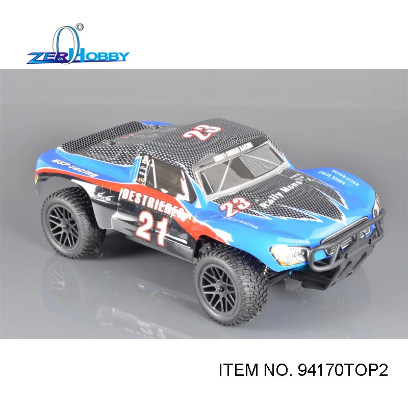 Радиоуправляемый автомобиль HSP Destrierep Pro 94170TOP 1/10 Бесщеточный EP R/C 4WD внедорожный ралли короткий ход грузовик RTR аналогичный REDCAT HIMOTO Racing - Цвет: 15591