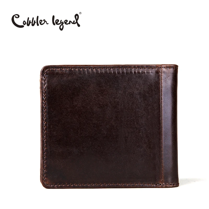 Cobbler Legend, известный бренд, Ретро стиль, натуральная кожа, мужской кошелек, отделение для монет, кошелек, держатель для карт, для мужчин, Carteira, мужские кошельки на молнии