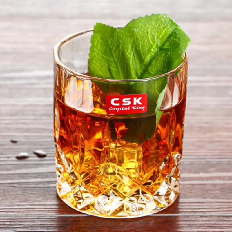 2 шт. персонализированный кристалл бокал для вина стакан для виски spirit home bar beer drinkware24.8