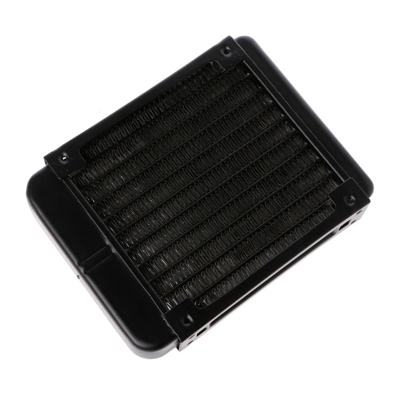 

120mm Aluminum Computer Radiator Water Cooler 18 Tube For Computer CPU Heat Sink Exchanger
