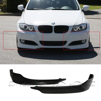 

OLOTDI Car Styling PU Front Bumper Lip Corner for BMW E90 LCI P Style front Lip 2 pcs/set
