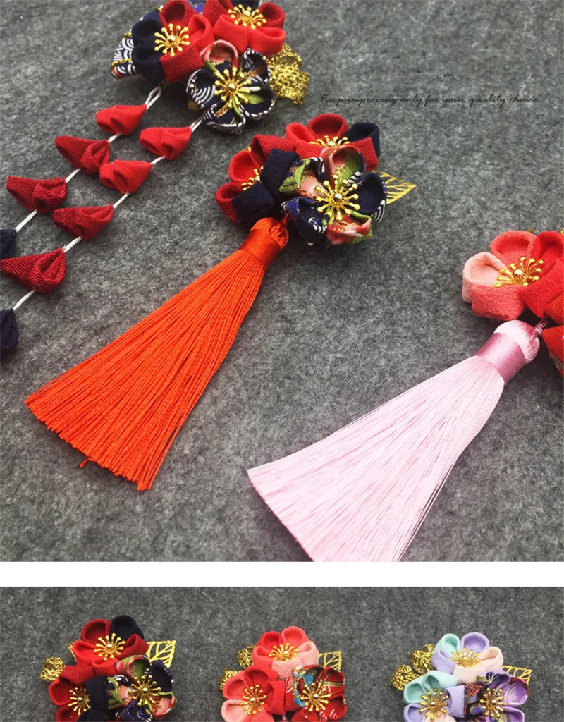 Японский стиль заколки для волос ручной работы кимоно шпилька Классическая дорожная юката головной убор традиционный головной убор аксессуары для волос