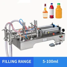 5-100 мл двухголовый жидкий прохладительный напиток пневматическая машина разливочная машина для парфюмерии YS-GG1