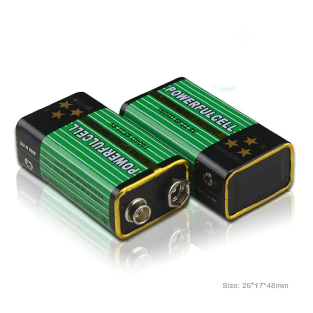 

New 4x6F22 PPP3 6lr61 9V battery Super Heavy Duty Dry Batteries Non Rechargeable For Radio,Camera,Toys etc