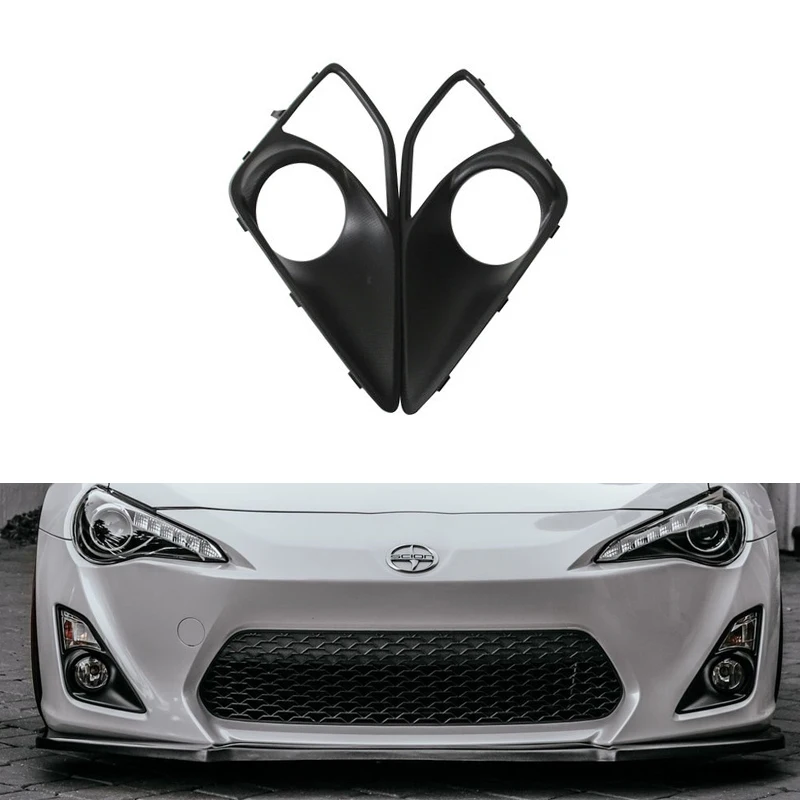 2 шт./компл. передних противотуманных фар бампера лампы рамка для Toyota GT86/Scion FR-S/для BRZ Туман лампа бампер автомобиль-Стайлинг бампер