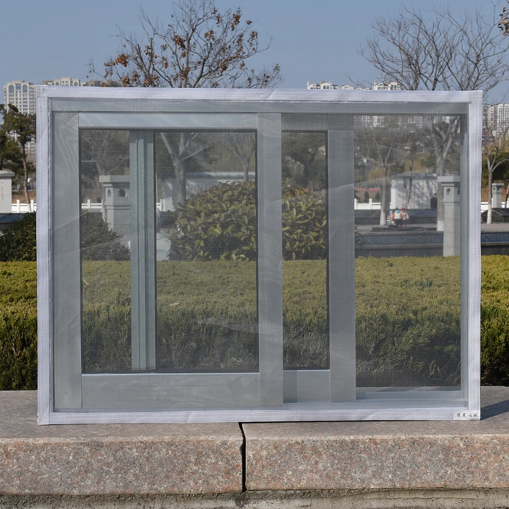 

Insect Screen Window Mesh Net Fly Bug Mosquito Moth Door Tape Net Handsfree Fit Multiple Windows
