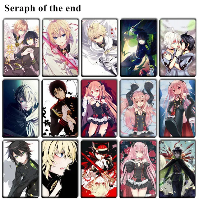 Pcs Lot Seraph Akhir Kartu Stiker Lucu Mainan Anak Kartun Karakter Anime Koleksi Stiker Pcs Lot Seraph Akhir Kartu Stiker Lucu Mainan Anak Kartun Karakter Anime Koleksi Stiker