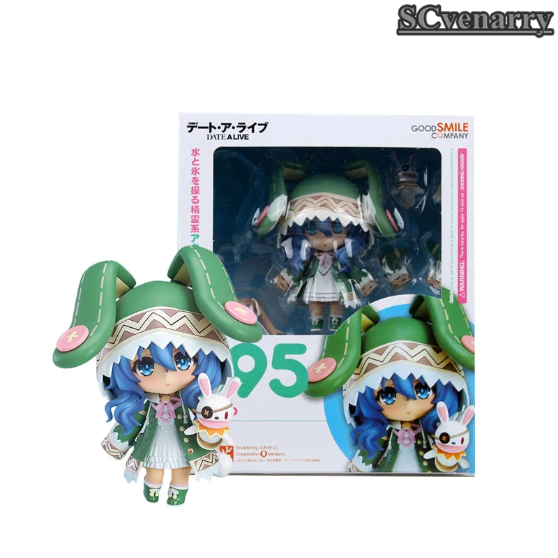 

Anime Cute Nendoroid 4" 395 Date A Live Yoshino PVC Action Figure Collection Model Toy 10cm
