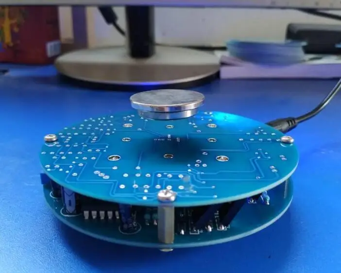 

DIY Maglev Electronics Manufacturing Kit Simulated Electronics Experiment Electromagnetic Mini-potted