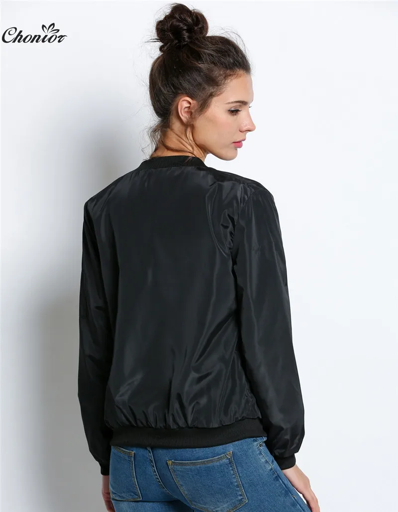 2016 Autumn Fashion Bomber Jacket Women Long Sleeve Basic Coats Casual Thin Slim Outerwear Short MA1 Pilot Bomber Jackets 2016 Autumn Fashion Bomber Jacket Women Long Sleeve Basic Coats Casual Thin Slim Outerwear Short MA1 Pilot Bomber Jackets