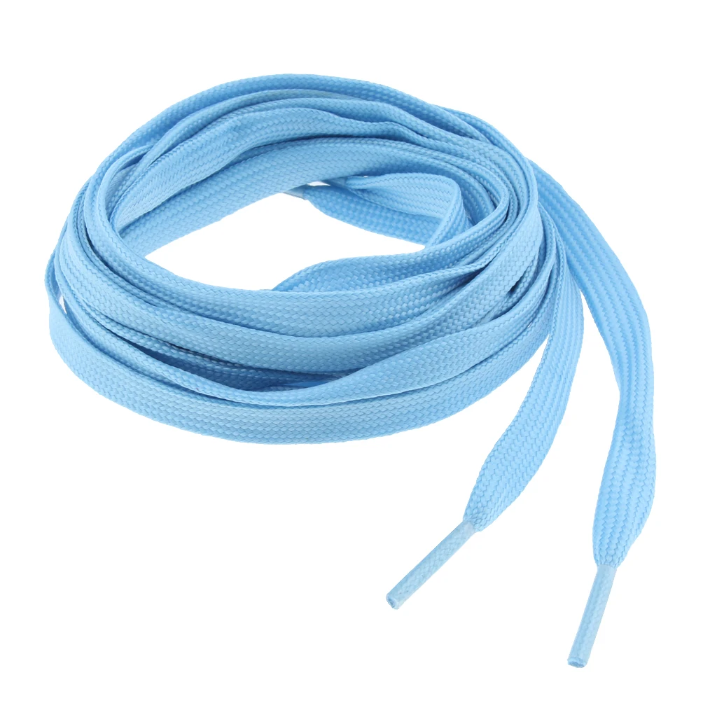 1 Pair 71 inch Luminous Shoelace Fluorescent Design for Roller Ice Skates Boots Sports Shoes Webbing Shoe Lace Night Color