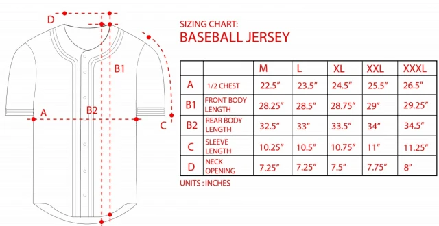 MLB Size