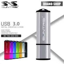 Suntrsi USB флеш-накопитель USB 3,0 флеш-накопитель 64 ГБ 32 ГБ usb флешка 16 ГБ 8 ГБ Флешка флеш-карта флеш-накопитель индивидуальный принт-логотип