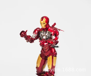 

28CM pvc Japanese anime figure The Avengers Iron Man adjustable joint action figure collectible model toys for boys