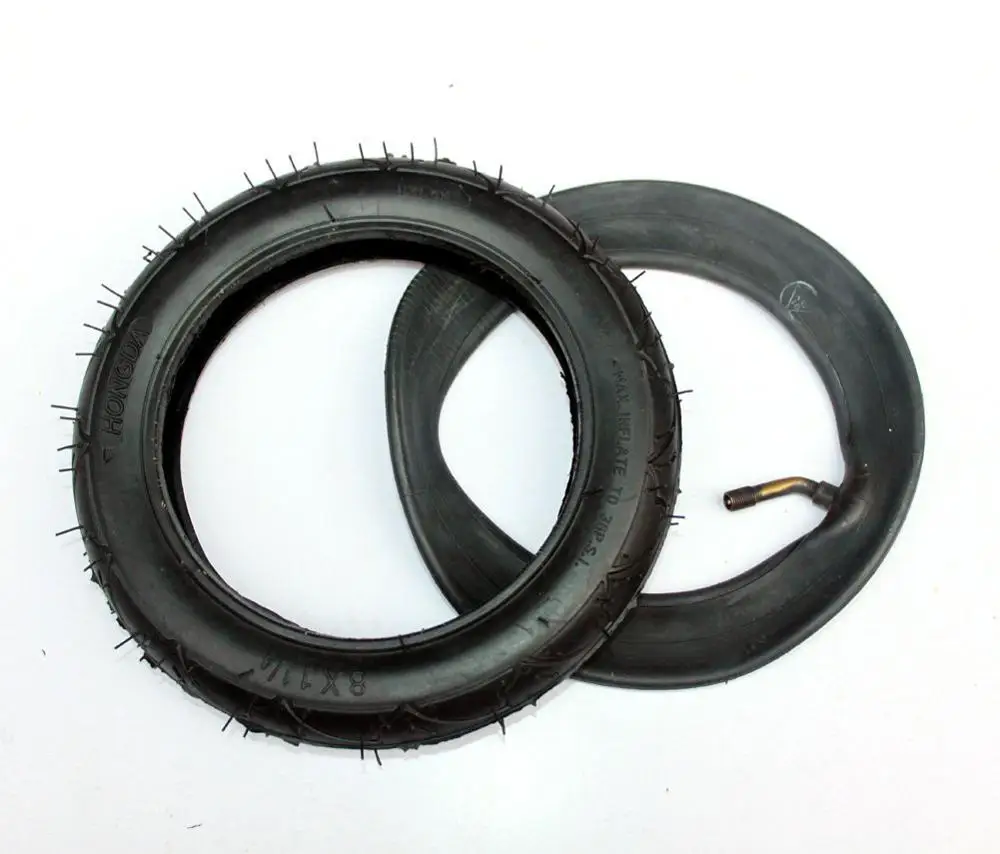 

MYMOTO 8" Pneumatic Wheel With Inner Tube For Kickscooter Scooter Wheel Size 8x1 1/4