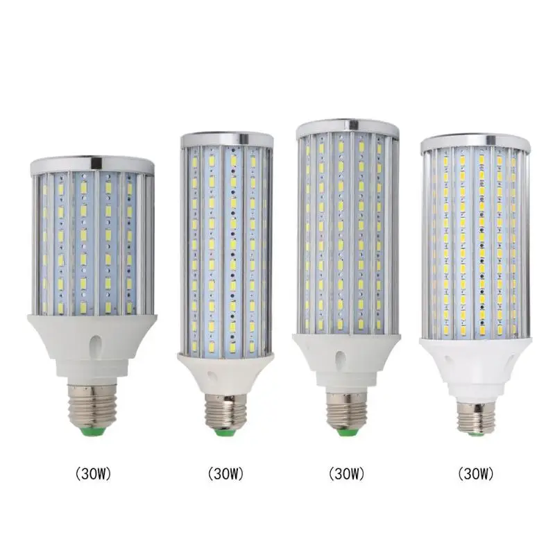 E27 Светодиодный светильник для кукурузы 30 Вт 40 Вт 60 Вт 80 Вт SMD5730 для дома гостиной лампочка