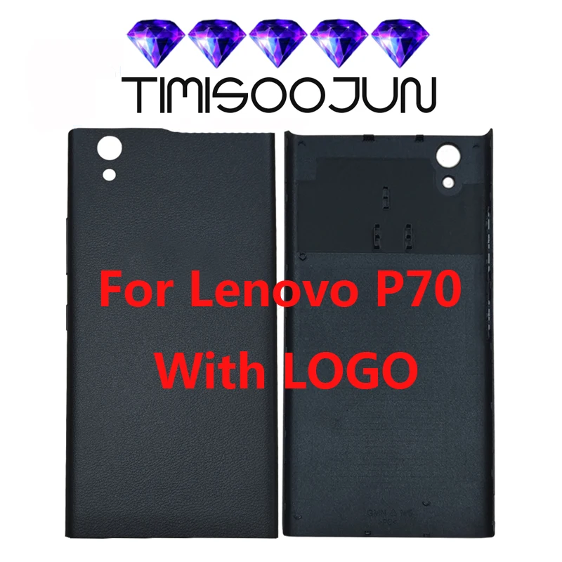 10 шт. задняя Батарея двери для lenovo P70 p70a Корпус с кнопками замена запасных