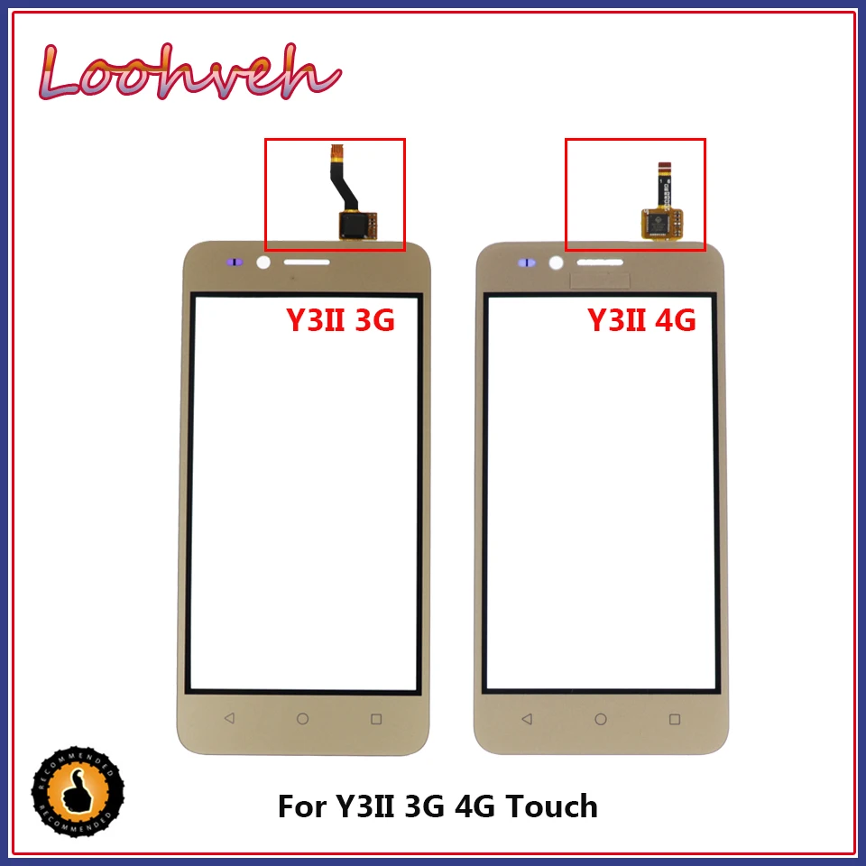 Сенсорный экран сенсорный 4 5 дюйма для huawei U22 Y3ii Y3 II 2 1 |Сенсорные панели (тачскрин)|