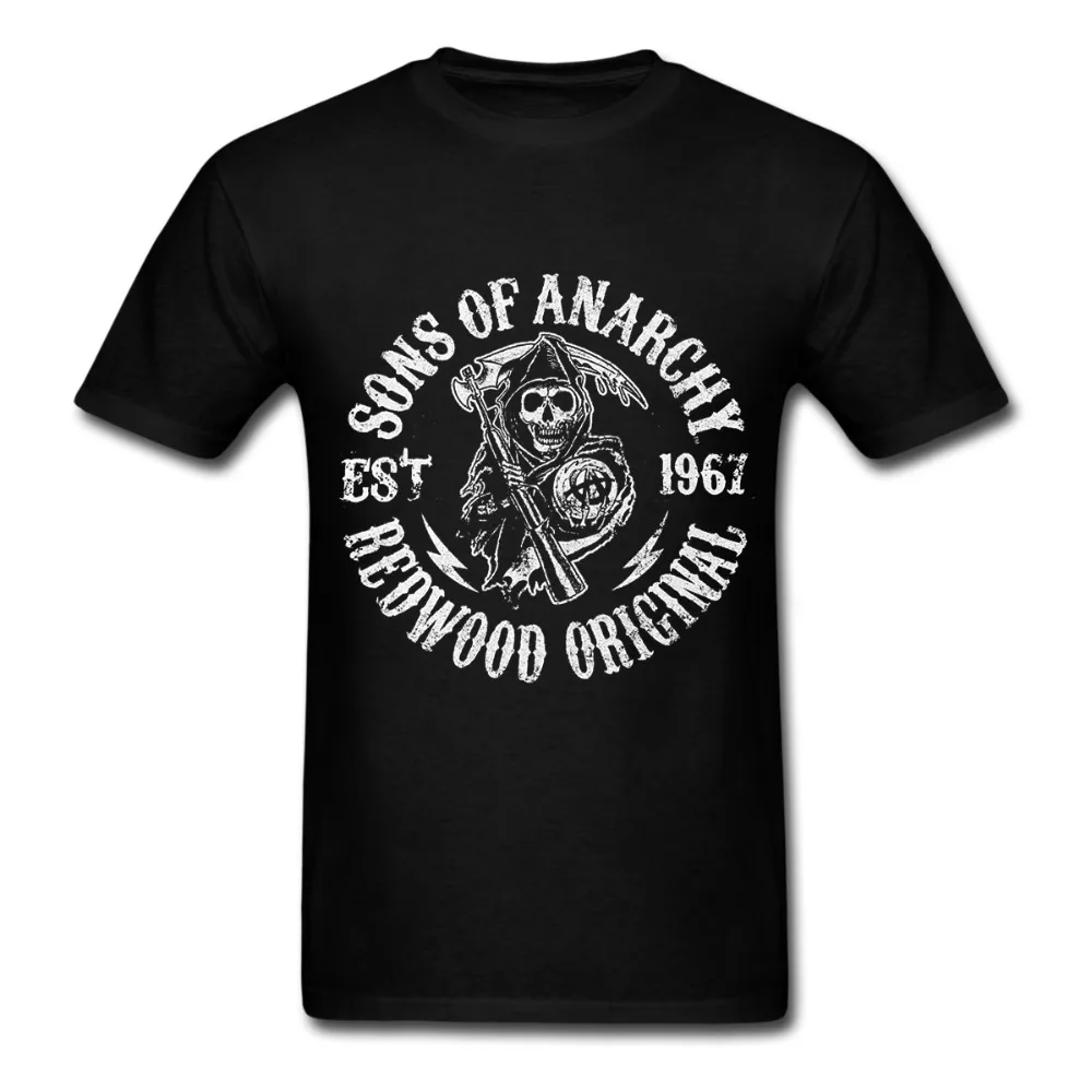 Футболка с надписью Sons of анархий Grim Reaper|Футболки| |