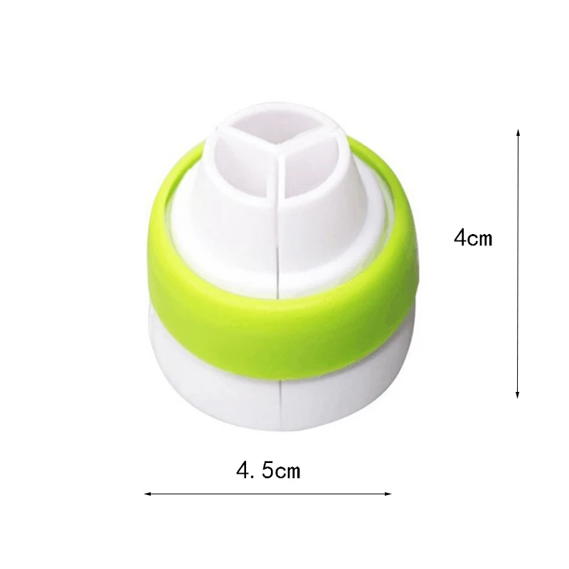 2 шт./компл. русский Обледенение Трубопроводы Насадки Советы торт крем большой конвертер зеленый розовый украшения инструменты