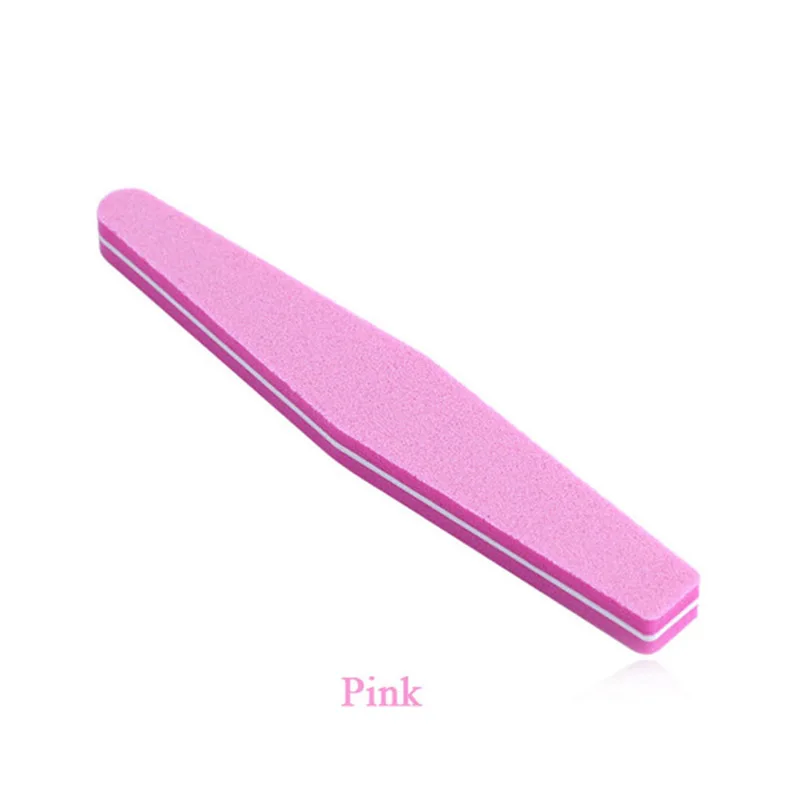 

1Pcs Nail File Diamond Fine Coarse Double Side Sandpaper Sanding Files Buffing Sponge Down Polish Block Manicure Tool Nail Salon