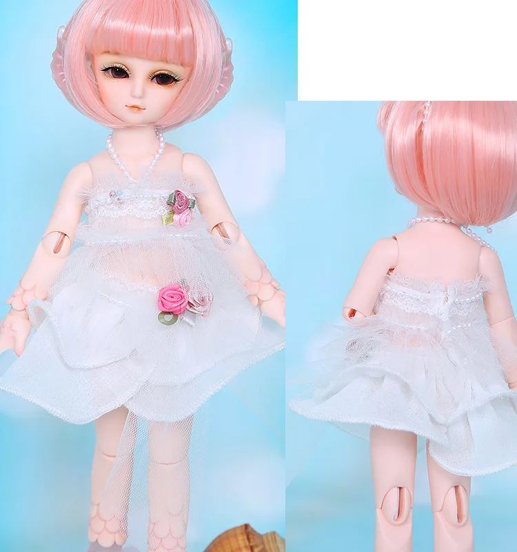 BJD одежда 1/6 для Teenie Gem Body BJD SD сексуальное платье красивый стиль куклы аксессуары luodoll